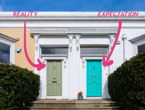 expectation vs reality
